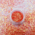 Factory price wave pattern glitter powder for crafts nails